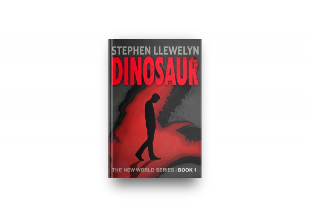 DINOSAUR by Stephen Llewelyn book cover in hardback format