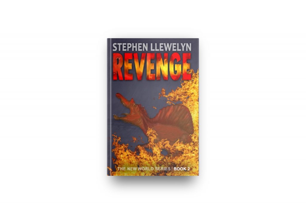 REVENGE by Stephen Llewelyn book cover in hardback format